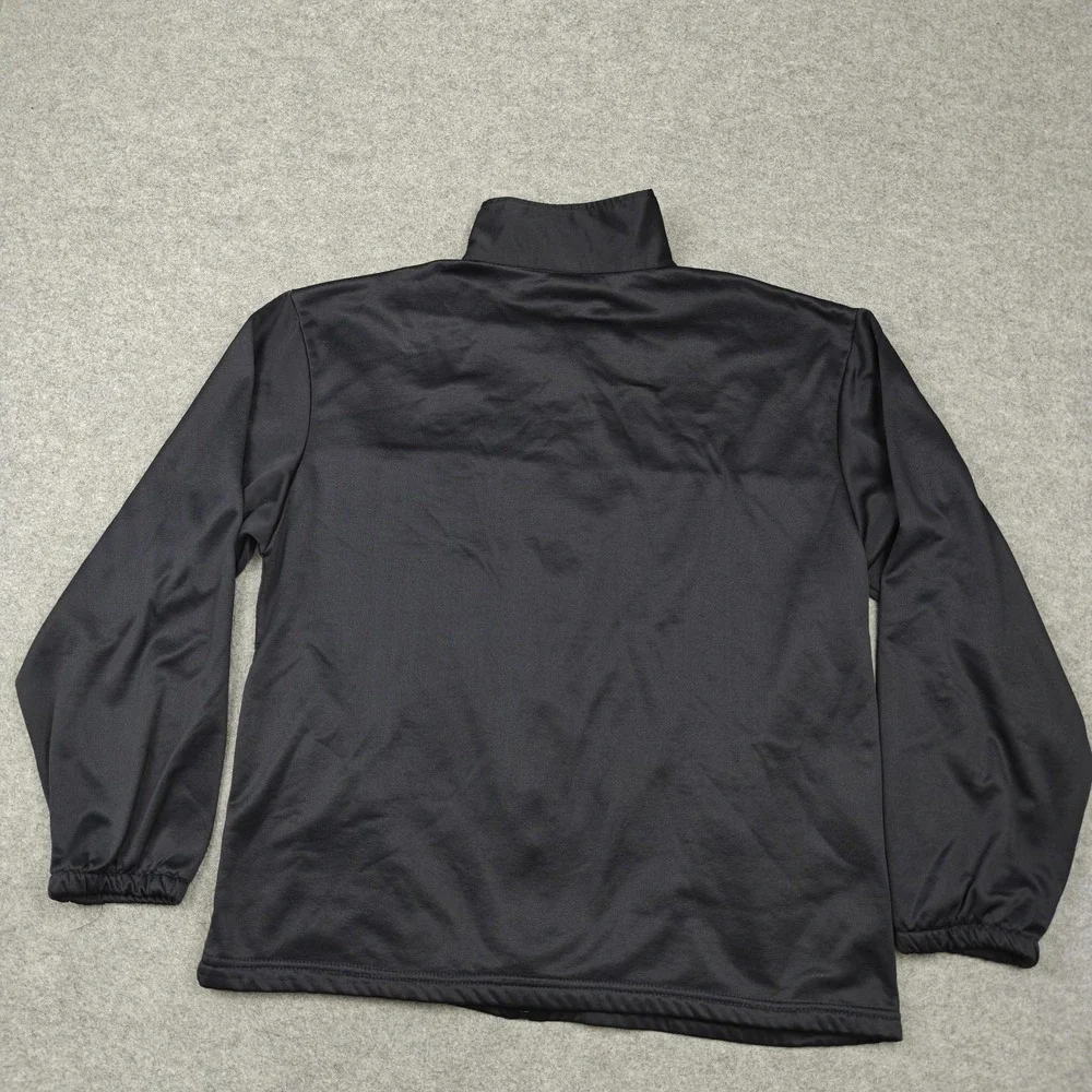 Vintage USA Olympic Track Jacket Mens XL Blue Olympics Full Zip Made USA Fleece